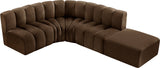 Arc Vegan Leather Modular Sofa: Elevate Your Space with Timeless Sophistication and Versatile Design