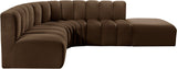 Arc Vegan Leather Modular Sofa: Elevate Your Space with Timeless Sophistication and Versatile Design