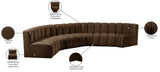 Arc Vegan Leather Modular Sofa - Elevate Your Space with Timeless Luxury and Versatile Design Options