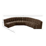 Arc Vegan Leather Modular Sofa - Elevate Your Space with Timeless Luxury and Versatile Design Options