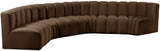 Arc Vegan Leather Modular Sofa - Elevate Your Space with Timeless Luxury and Versatile Design Options