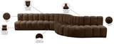 Arc Vegan Leather Modular Sofa - Elevate Your Space with Timeless Luxury and Versatile Comfort Today!