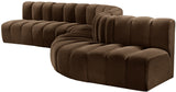 Arc Vegan Leather Modular Sofa - Elevate Your Space with Timeless Luxury and Versatile Comfort Today!
