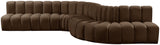 Arc Vegan Leather Modular Sofa - Elevate Your Space with Timeless Luxury and Versatile Comfort Today!