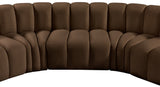 Arc Vegan Leather Modular Sofa – Elevate Your Space with Timeless Sophistication and Versatile Design