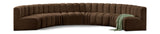 Arc Vegan Leather Modular Sofa – Elevate Your Space with Timeless Sophistication and Versatile Design