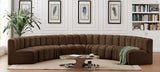 Arc Vegan Leather Modular Sofa – Elevate Your Space with Timeless Sophistication and Versatile Design