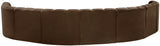 Arc Vegan Leather Modular Sofa – Elevate Your Space with Timeless Sophistication and Versatile Design