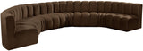 Arc Vegan Leather Modular Sofa – Elevate Your Space with Timeless Sophistication and Versatile Design