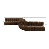 Arc Vegan Leather Modular Sofa - Elevate Your Space with Contemporary Luxury and Versatile Design