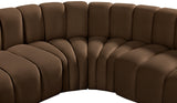 Arc Vegan Leather Modular Sofa - Elevate Your Space with Contemporary Luxury and Versatile Design