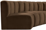 Arc Vegan Leather Modular Sofa - Elevate Your Space with Contemporary Luxury and Versatile Design