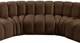 Arc Vegan Leather Modular Sofa - Elevate Your Space with Contemporary Luxury and Versatile Design