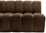 Arc Vegan Leather Modular Sofa - Elevate Your Space with Contemporary Luxury and Versatile Design