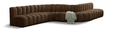 Arc Vegan Leather Modular Sofa - Elevate Your Space with Contemporary Luxury and Versatile Design