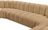 Arc Vegan Leather Modular Sofa – Elevate Your Space with Timeless Sophistication and Versatile Style