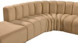 Arc Vegan Leather Modular Sofa – Elevate Your Space with Timeless Sophistication and Versatile Style