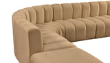 Arc Vegan Leather Modular Sofa – Elevate Your Space with Timeless Sophistication and Versatile Style