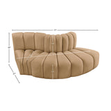 Arc Vegan Leather Modular Sofa - Elevate Your Space with Luxurious Comfort and Stylish Versatility