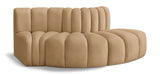 Arc Vegan Leather Modular Sofa - Elevate Your Space with Luxurious Comfort and Stylish Versatility