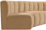 Arc Vegan Leather Modular Sofa - Elevate Your Space with Luxurious Design and Versatile Comfort