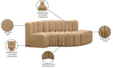 Arc Vegan Leather Modular Sofa – Elevate Your Space with Timeless Luxury and Versatile Design