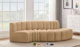 Arc Vegan Leather Modular Sofa – Elevate Your Space with Timeless Luxury and Versatile Design