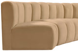 Arc Vegan Leather Modular Sofa – Elevate Your Space with Timeless Luxury and Versatile Design