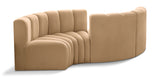 Arc Vegan Leather Modular Sofa - Elevate Your Space with Timeless Sophistication and Versatile Design