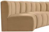 Arc Vegan Leather Modular Sofa - Elevate Your Space with Timeless Sophistication and Versatile Design