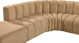 Arc Vegan Leather Modular Sofa: Elevate Your Space with Timeless Sophistication and Versatile Design
