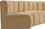 Arc Vegan Leather Modular Sofa: Elevate Your Space with Timeless Sophistication and Versatile Design