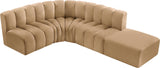 Arc Vegan Leather Modular Sofa: Elevate Your Space with Timeless Sophistication and Versatile Design