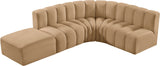 Arc Vegan Leather Modular Sofa: Elevate Your Space with Timeless Sophistication and Versatile Design