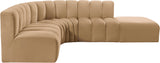 Arc Vegan Leather Modular Sofa: Elevate Your Space with Timeless Sophistication and Versatile Design