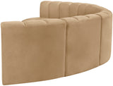 Arc Vegan Leather Modular Sofa - Elevate Your Space with Timeless Luxury and Versatile Design Options