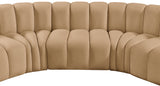 Arc Vegan Leather Modular Sofa - Elevate Your Space with Timeless Luxury and Versatile Comfort Today!