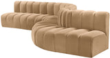 Arc Vegan Leather Modular Sofa - Elevate Your Space with Timeless Luxury and Versatile Comfort Today!