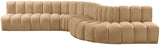 Arc Vegan Leather Modular Sofa - Elevate Your Space with Timeless Luxury and Versatile Comfort Today!