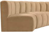 Arc Vegan Leather Modular Sofa – Elevate Your Space with Timeless Sophistication and Versatile Design