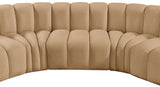 Arc Vegan Leather Modular Sofa – Elevate Your Space with Timeless Sophistication and Versatile Design