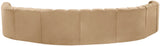 Arc Vegan Leather Modular Sofa – Elevate Your Space with Timeless Sophistication and Versatile Design