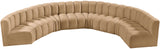 Arc Vegan Leather Modular Sofa – Elevate Your Space with Timeless Sophistication and Versatile Design