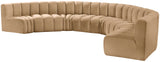 Arc Vegan Leather Modular Sofa – Elevate Your Space with Timeless Sophistication and Versatile Design