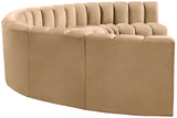Arc Vegan Leather Modular Sofa – Elevate Your Space with Timeless Sophistication and Versatile Design