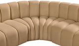 Arc Vegan Leather Modular Sofa – Elevate Your Space with Timeless Sophistication and Versatile Design