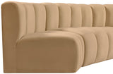 Arc Vegan Leather Modular Sofa - Elevate Your Space with Contemporary Luxury and Versatile Design
