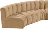 Arc Vegan Leather Modular Sofa - Elevate Your Space with Contemporary Luxury and Versatile Design
