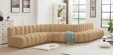 Arc Vegan Leather Modular Sofa - Elevate Your Space with Contemporary Luxury and Versatile Design