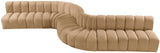 Arc Vegan Leather Modular Sofa - Elevate Your Space with Contemporary Luxury and Versatile Design